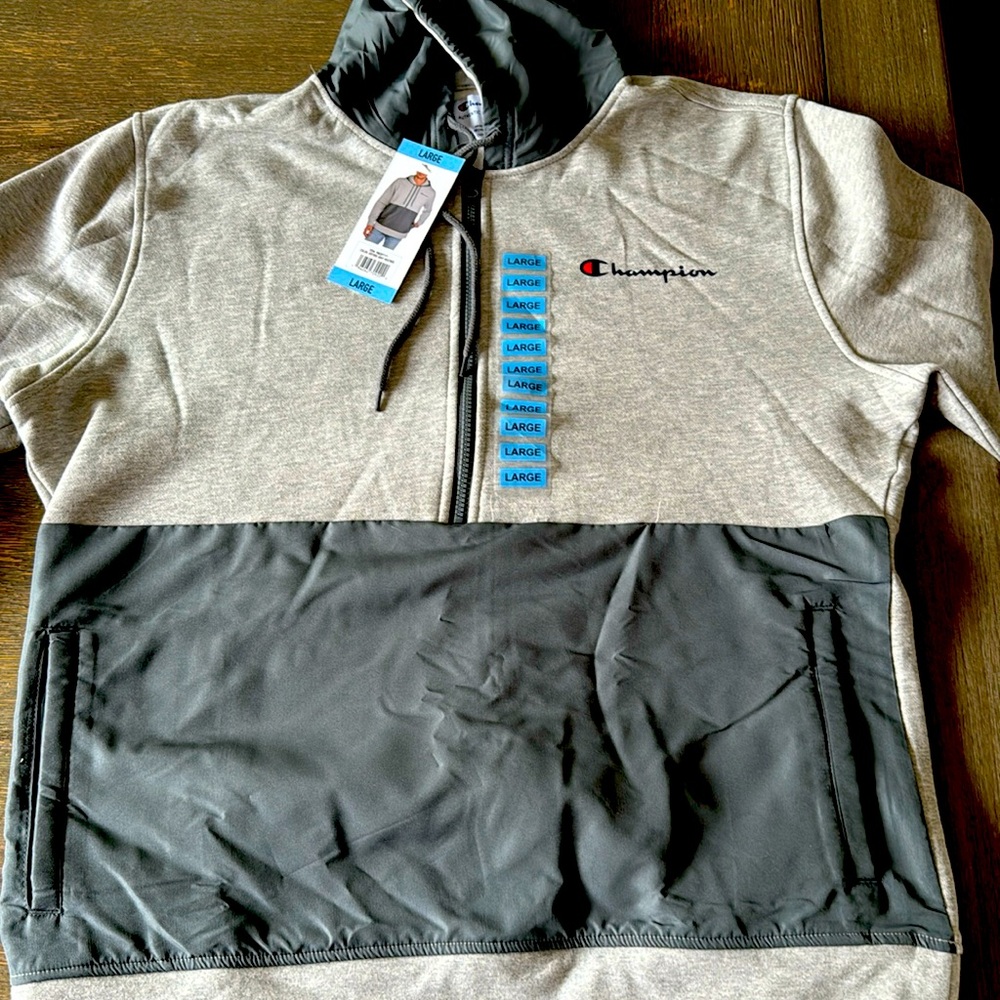 Champion Oxford gray heather hoodie